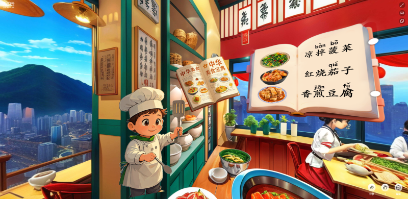 小学语文-中华美食-vr公开课